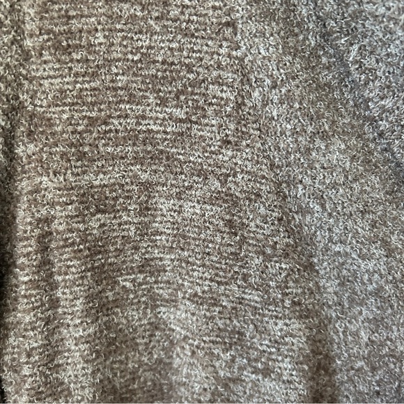Barefoot Dreams Cozychic Lite Rounded Cardigan Tan Size M - Picture 3 of 5